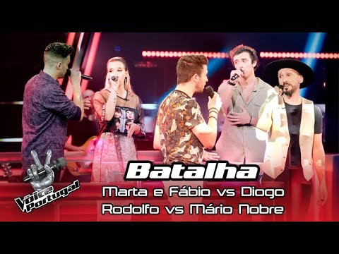 Marta e Fábio vs Diogo + Rodolfo vs Mário Nobre | The Battles | The Voice Portugal