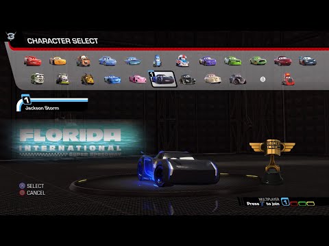 Cars 3 Driven to Win Jackson Storm in Florida 500