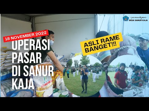 Operasi Pasar Murah di Desa Sanur Kaja