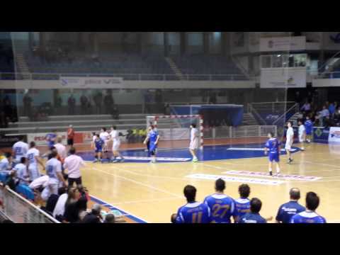 Teucro - Ademar (Sábado 24/10/2015) Gol Iván Fernández (28-27) en el último segundo