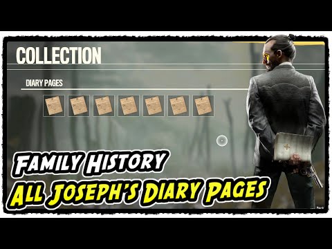 Far Cry 6 All Joseph's Diary Pages in Joseph Collapse DLC
