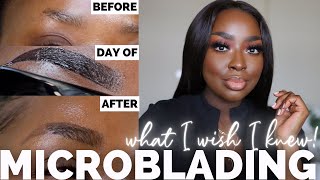 MY MICROBLADING EXPERIENCE AND WHAT I WISH I KNEW - OMBRE POWDER BROWS | Mena Adubea