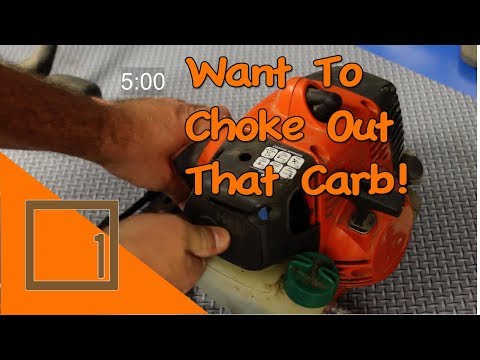 Husqvarna 128LD Carburetor Changeout....in less than 5 minutes (after throwing a fit)