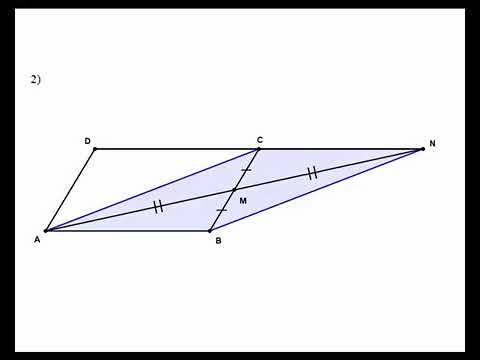 Paralelogramul - Proprietati - Congruenta triunghiurilor - Problema rezolvata - matematica-Geometrie