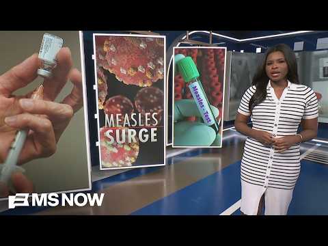 Measles cases in the U.S. SURGE to 35-year high