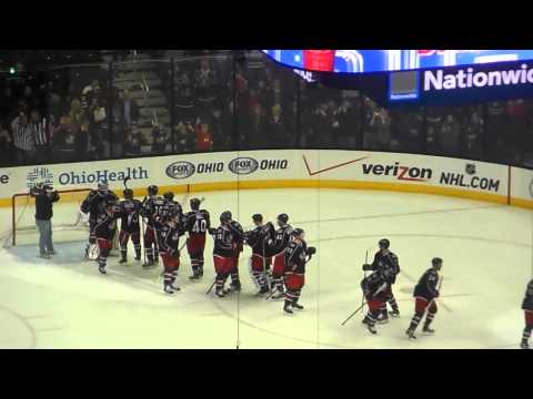 Columbus Blue Jackets Win vs. Calgary Flames 3/22/2013