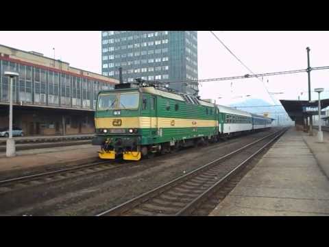 Odjezd vlaku Os 6807 (ČD 163.095) - Most, 23. 4. 2013