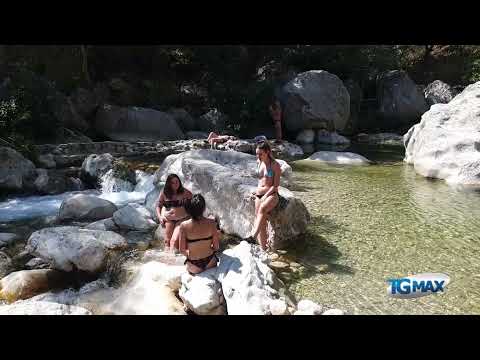 Villa Santa Maria, le piscine naturali nel fiume Sangro