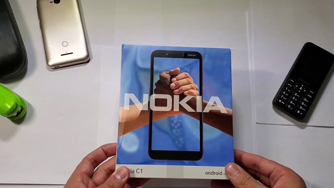 Nokia C1 unboxing and overview