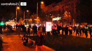 Cargas policiales Marchas por la Dignidad #22M