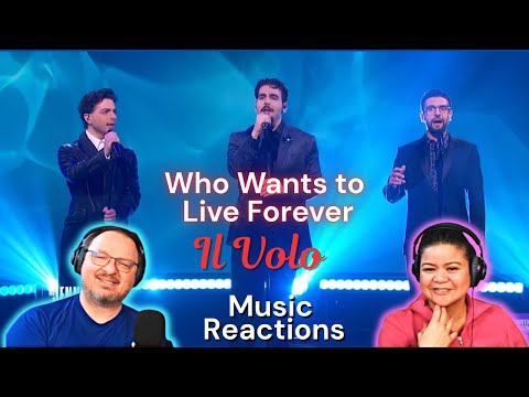 Il Volo "Who Wants to Live Forever" (Jennifer Hudson Live Performance Video) Couples Reaction!!