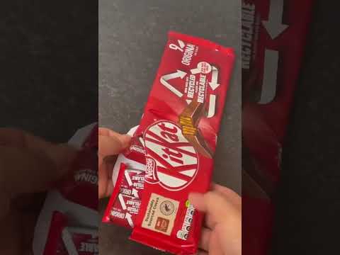 Kitkat Original |ASMR #shorts #asmr #opening #kitkat #original