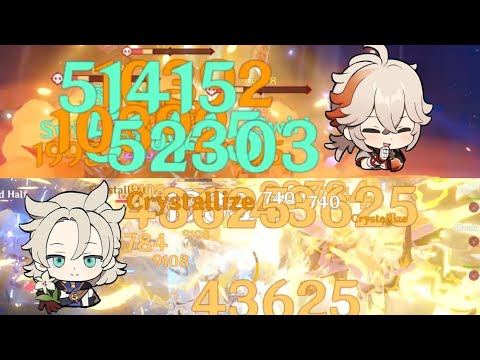 Abyss 12 Patch 3.3 Kazuha & Albedo Main DPS | Genshin Impact