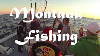 preview picture of video 'Fishing in Montauk, Long Island, NY / Lowienie Ryb w Montauk, NY (#Active)'