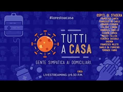 Tutti a casa! 16 Aprile 2020 - Ospite: Claudio Cerasa, Ghemon, Emanuela Fanelli