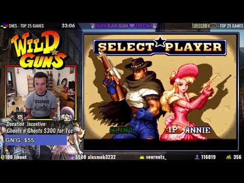 [Uncut] Wild Guns & Super Ghouls N' Ghosts (SNES)