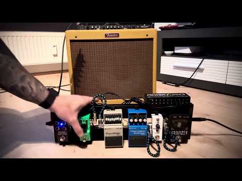 Can a Fender Blues Junior (with Eminence) do Hard Rock Sounds? Xvive Golden Brownie, Ibanez TS Mini