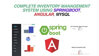 Complete Inventory Management System using Java | Spring-boot | Angular | 2025 Latest