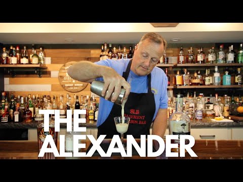 How to make The Alexander cocktail - A delicious desert cocktail