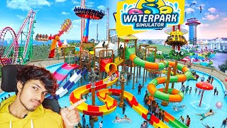 🌊 Water Park Simulator Gameplay part - 5 | Epic Slides & Fun Challenges | RRG UNIVERSE