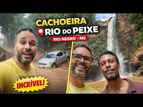 Quase fiquei preso ao ir embora dessa cachoeira em Rio Negro MS!