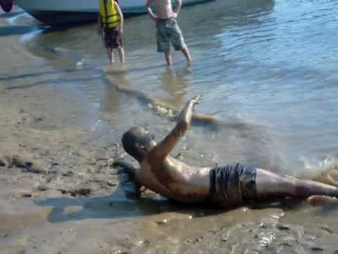 Yoseba hit in the butt