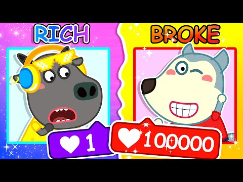 Rich Baby vs Poor Baby - Baby Wolf, Mommy Wolf is The Best! | @mommywolf