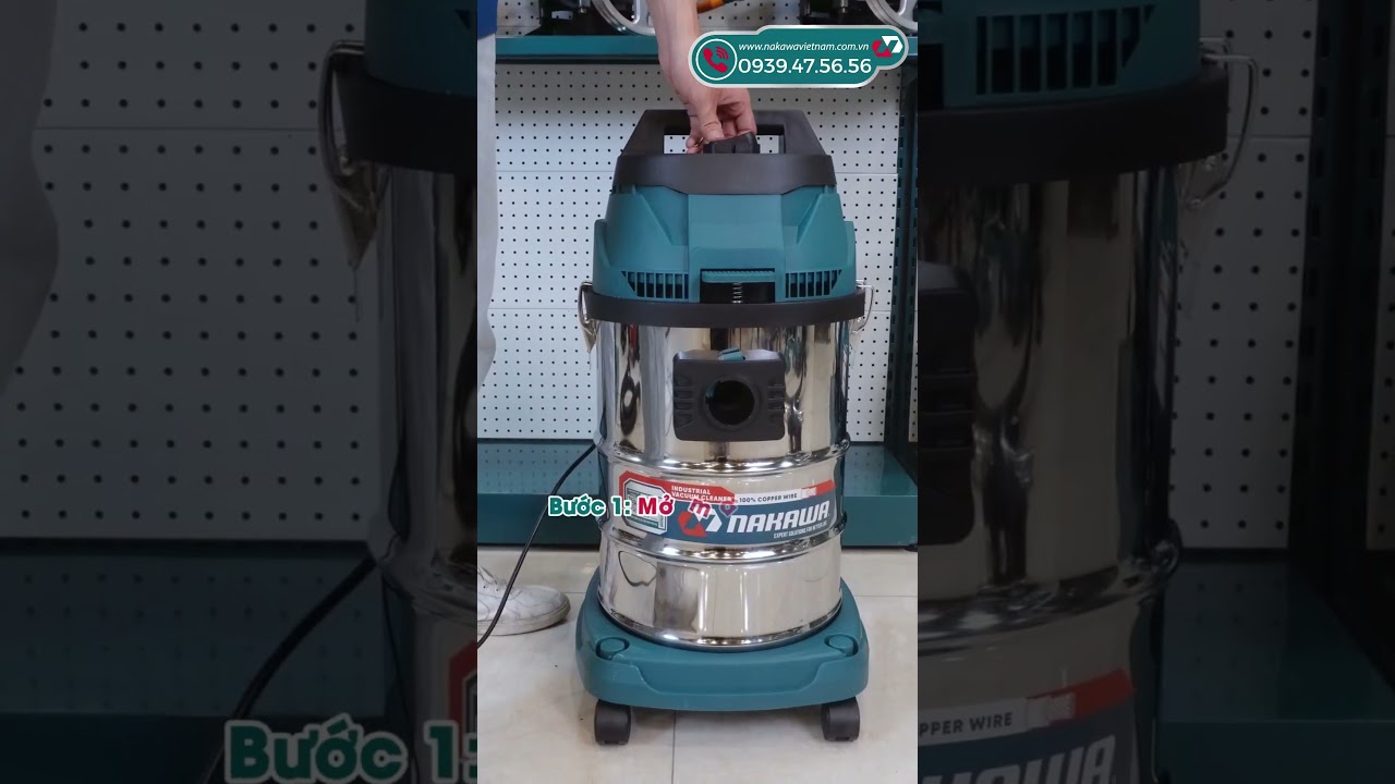 Máy hút bụi công nghiệp NAKAWA NK-HB40L