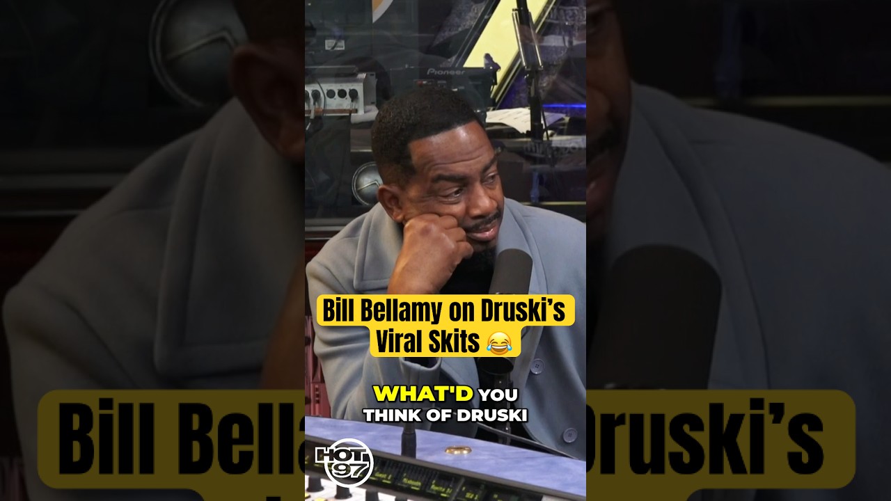 Bill Bellamy on Druski’s Viral Skits 😂 #billbellamy #hot97 #morningswithmero