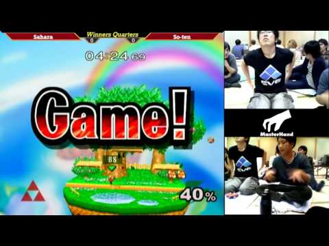MasterHand 20 WQF - Sahara(Sheik) vs. So-ten(Fox)