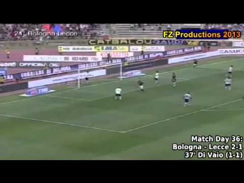 Serie A 2008-2009, day 36 Bologna - Lecce 2-1 (Di Vaio goal)