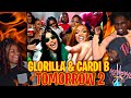 CARDI SNAPPED GloRilla Cardi B Tomorrow 2 Official Music Video REACTION