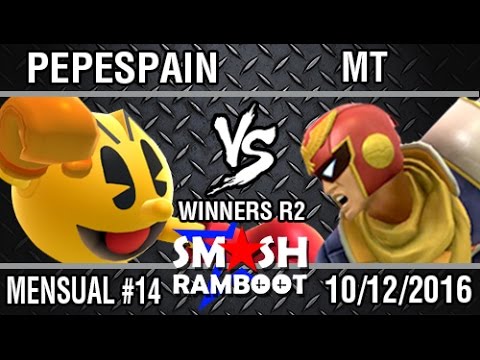 [SmashxRamboot Christmas Edition II] PEPESPAIN (Pac-Man) Vs. MT (C.Falcon, Fox) Winners R.2