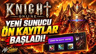 Knight Online YENİ SUNUCU ÖN KAYITLARI BAŞLADI! ⚔️ Kayıt Rehberi ve Ödüller #kni