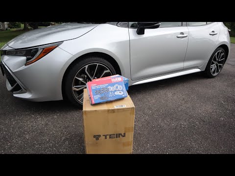 Tein S Tech lowering springs | H&R wheel spacers | Corolla hatchback