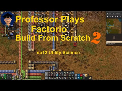 Factorio Build From Scratch Season 2 ep12 Utility Science