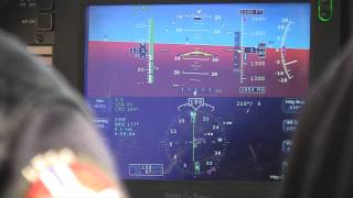 preview picture of video 'First ILS approach'