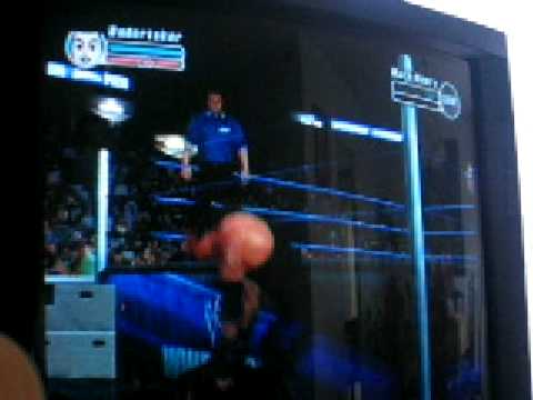 WWE Smackdown vs raw 2009 wii Undertaker vs Mark Henry