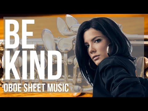 Oboe Sheet Music: How to play Be Kind by Marshmello and Halsey