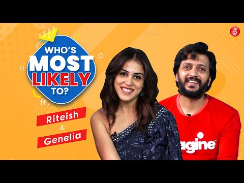 Riteish Deshmukh, Genelia Deshmukh’s HILARIOUS Who’s Most Likely To on using their kids for pranks