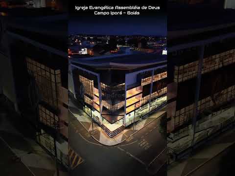 IPORÁ GOIÁS, PROJETO VISÃO AÉREA - IGREJA EVANGÉLICA ASSEMBLÉIA DE DEUS SEDE.