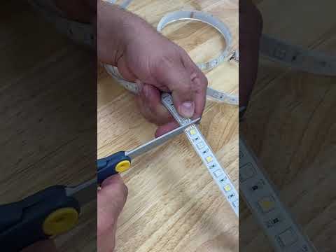 How to cut LED strip lights