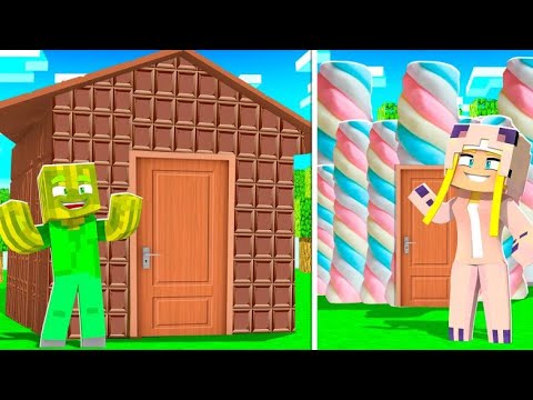 SCHOKOLADE HAUS vs. MARSHMALLOW HAUS ✿ Minecraft [Deutsch/HD]