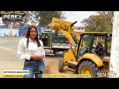 🚛🚧 #TRANSPORTES Y #MAQUINARIA PÉREZ 🚛🚧 San Jose #Poaguil