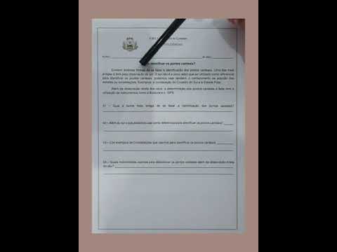 4° ano - Quilombo  - Ciências  - Como identificar os pontos Cardeais- 04/10 à 08/10