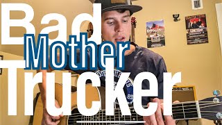 ERIC CHURCH - Bad Mother Trucker GUITAR LESSON