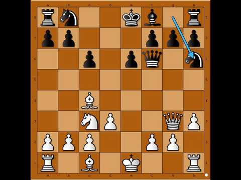 Neverovatne , neočekivane žrtve figura ☆ TEICHMANN vs NN # 1886