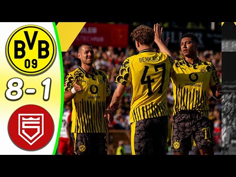 Borussia Dortmund - Siegen 8:1 - Alle Tore & Highlights - Brandts zwei Tore
