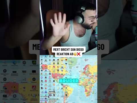Mert  bricht Sun Diego Reaction ab #mert #sundiego #disstrack