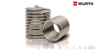 ¿Cómo recuperar una rosca Inserto de roscas Wurth Cod. 4627-990-X